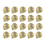 Brass misting nozzles replacement heads 20 pack .2mm 2