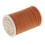 Leather Edging Thread Polyester Cord 0.55mm 65m Light Coffee 3