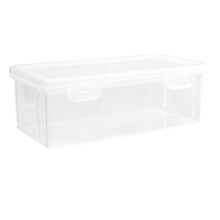 Plastic Spice Storage Box Food Grade Clear 12oz