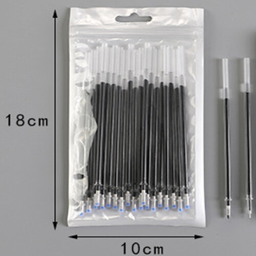 Hengsof Gel Pen Refill 0.5mm Black 100 pcs 1