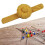 Wrist Pin Cushion Holder Yellow Sewing Accessory 4