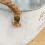 Rustic White Bucket Flower Pot with Twine Handles 1 pc 5