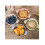 Kids Bowls Set with Spoons Wheat Straw Small 4-Piece 7
