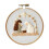 Christmas Embroidery Kit with Hoop and Threads, 1 Set 3