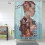 Stranger Things Shower Curtain 66x72in with Hooks 7