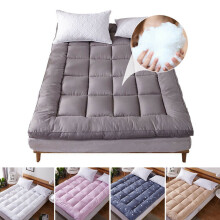 Quilted fitted mattress pad twin size