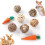 Rabbit Ball Toy Scratch-Resistant for Teeth Grinding 2