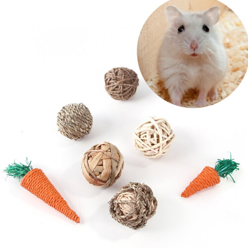 Rabbit Ball Toy Scratch-Resistant for Teeth Grinding 2