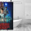 Stranger Things shower curtain 66x72 in with hooks 6