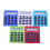 Mini student test calculator electronic portable 3 pcs 2