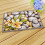 Latch Hook Rug Kit Yellow Flower Design 40x60 cm 6