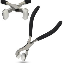 Ring Plier Tool Stainless Steel with Black PVC Grip 2 pcs