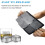 Silicone Ice Cube Tray 2-Inch with Lids 2-Pack 3