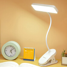 LED Desk Clip Lamp Rechargeable 3 Brightness Levels