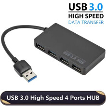 USB 3.0 Hub 4-Port Ultra-Slim with Long Cable
