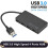 USB 3.0 Hub 4-Port Ultra-Slim with Long Cable 1