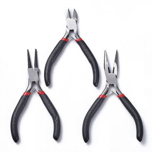 Jewelry Pliers Set Ferronickel 3 pcs