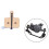 Ebike Disc Brake Pads for XOD Calipers 2 Pairs 3