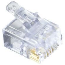 Platinum Tools EZ-RJ12/11 Long Tab Connector 50-Pack
