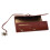 Retro journal notebook light brown ring binder S 4