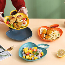Homerr serving plate with sauce holder 1 piece
