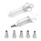WINDLAND icing dispenser with 5 nozzles for cupcakes and 6