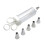 WINDLAND icing dispenser with 5 nozzles for cupcakes and 7