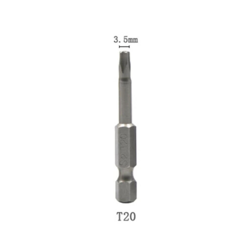 GLFSIL1pc50mm1/4" Εξάγωνο Στέλεχος Πέντε Σημείων Μαγνητική Μύτη Κατσαβιδιού Torx T10-T40