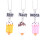 Friendship Necklace Ice Candy Pendant 3 pcs 1