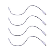 USB Reading Lamp LED Flexible Gooseneck 4 Pieces