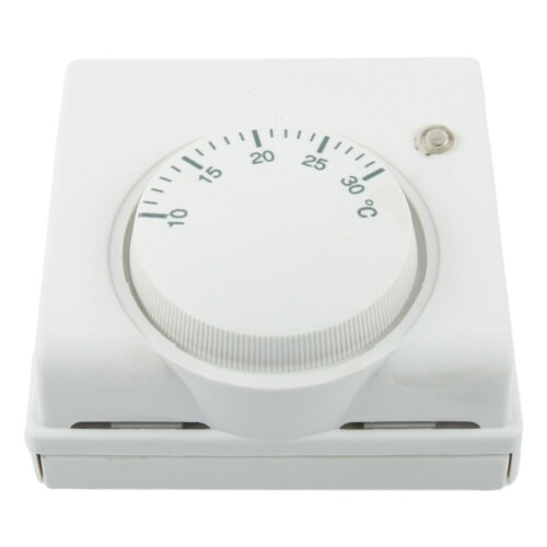 Mechanical Room Thermostat White 220V AC 2-wire 1