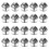 Butterflies Clutch Tie Tacks Pin Backs 150 Sets 1