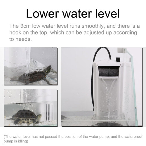 Windfall aquarium turtle filter internal 3W 300L/H 2