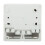 Mechanical Room Thermostat White 220V AC 2-wire 6