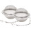 Stainless Steel Tea Ball Infuser 2 pcs 1