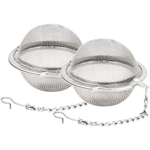 Stainless Steel Tea Ball Infuser 2 pcs