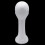 Wig Head Styrofoam Tall Female 1 Piece 5