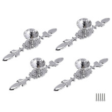 Glass Door Pulls for Kitchen Cabinets 4 pcs