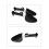 Shoe Tree Shaper Support Holder Plastic Silver 7
