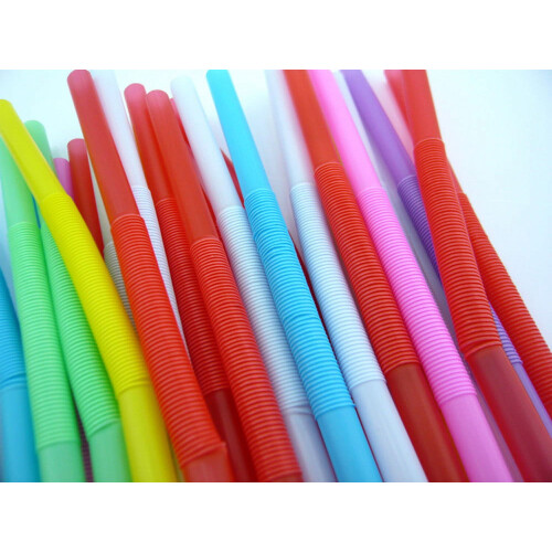 Plastic Drinking Straws Multi-Shaped 50 pcs 1