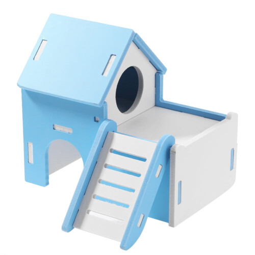 Pet Castle Sleeping House for Small Animals Double-Decker 1