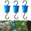 Moat Hooks for Hummingbird Feeders Plastic Metal 3 Pack 3