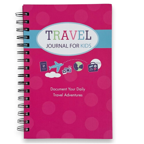 Kahootie Kids Travel Journal Notebook for Documenting