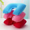 Windfall Inflatable Airplane Neck Pillow Portable U-Shaped 3