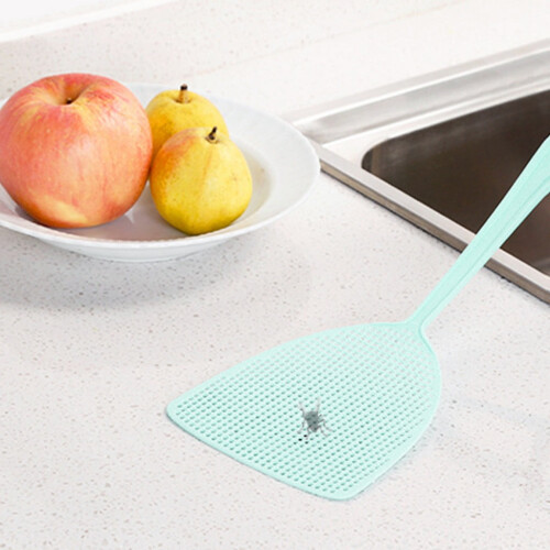 Plastic Fly Swatter Handle 17.5 inches 3 pcs 2