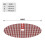 Christmas Tree Skirt Red Houndstooth 48 Inch 5