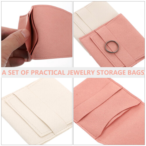 Jewelry Bag Premium Gift Wrapping Pouch 2PCS 1