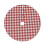 Christmas Tree Skirt Red Houndstooth 48 Inch 7