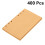 Classic 6-Hole Binder Notebook for Diary Drawing 400 Sheets 3