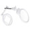 Desktop magnifying glass with light and foldable stand 4